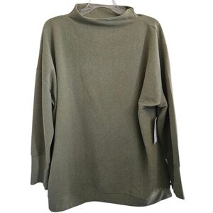 Mock Neck Long Sleeve Pullover Women L - NWT